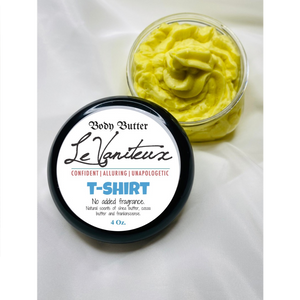 T-Shirt Body Butter (Men & Women, No Fragrance Added)